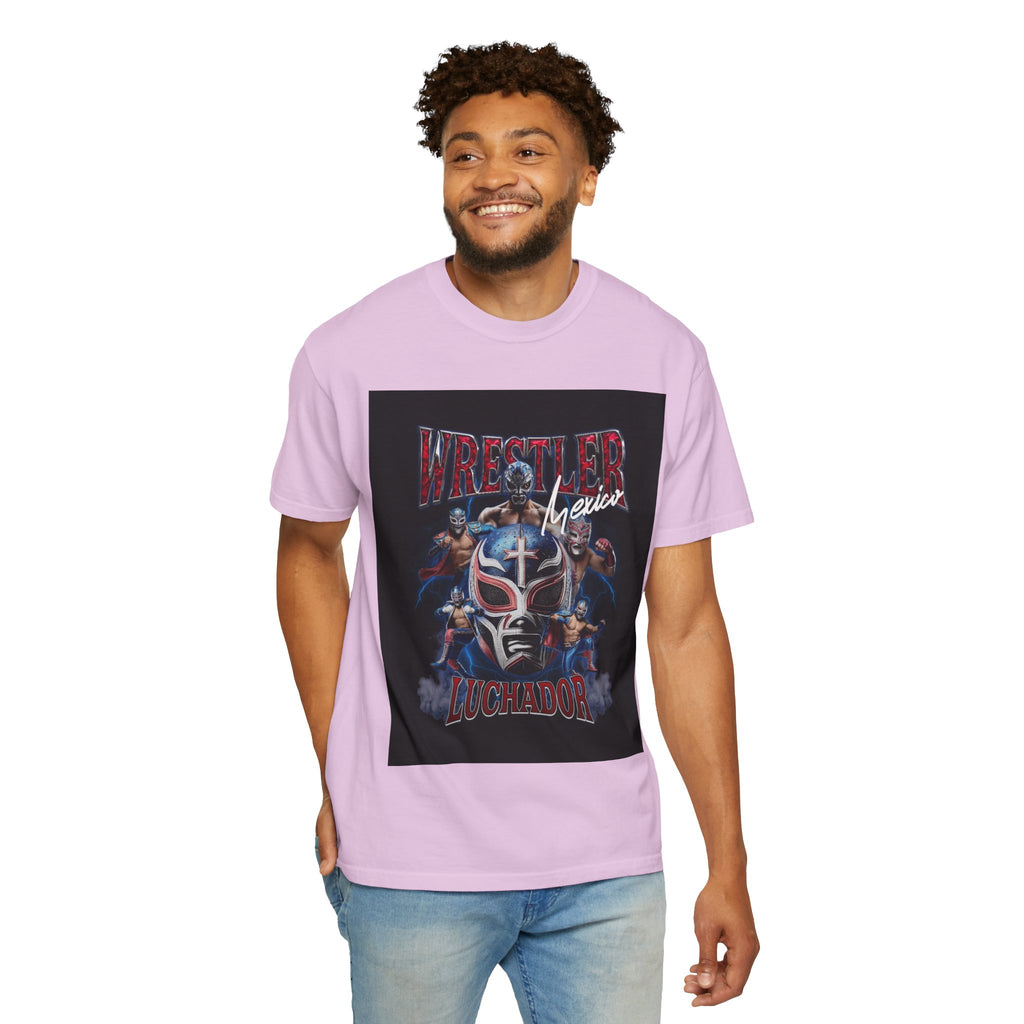Wrestler Luchador Graphic T-Shirt — Mexican Masked Wrestling Tee