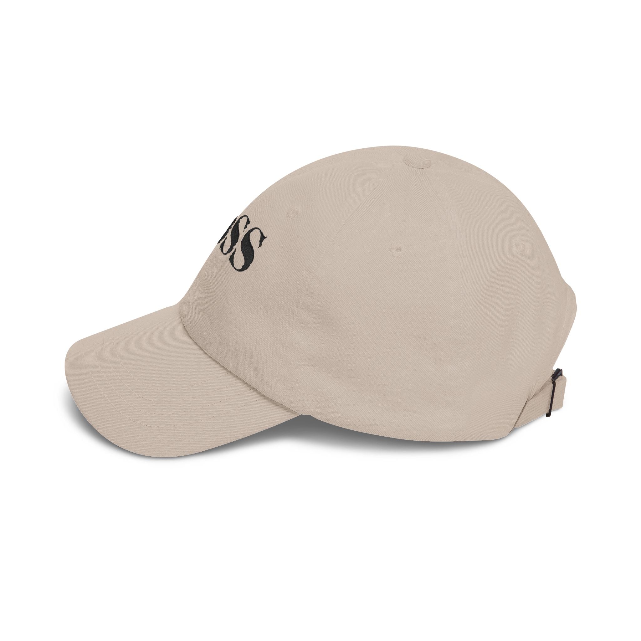 BOSS Embroidered Dad Cap - Classic White Baseball Hat