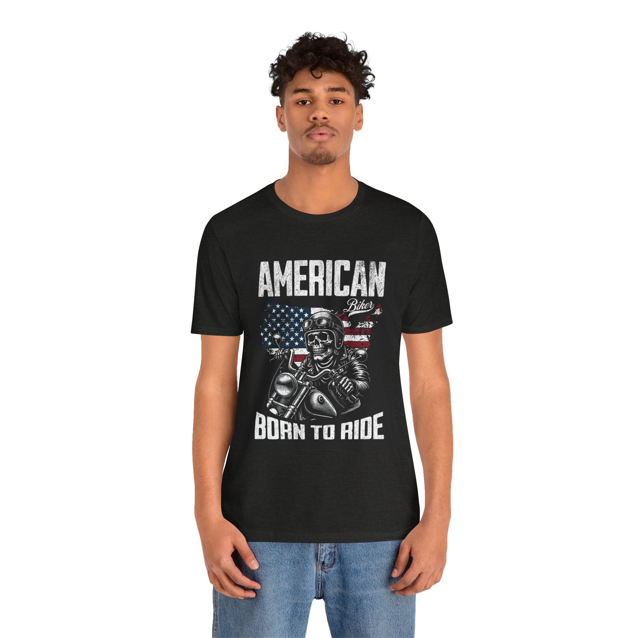 Born to Ride American Biker T-Shirt
