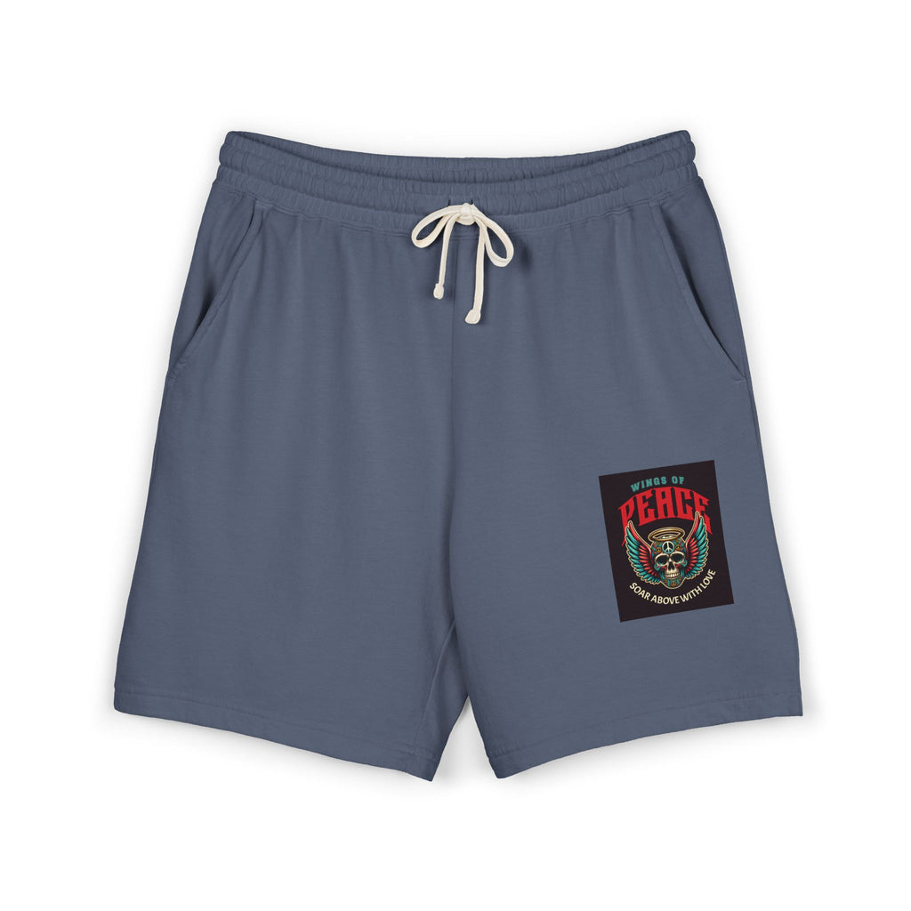 Fleece Sweat Shorts — 'House of Perks' Vintage Patch Lounge Shorts