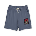 Fleece Sweat Shorts — 'House of Perks' Vintage Patch Lounge Shorts