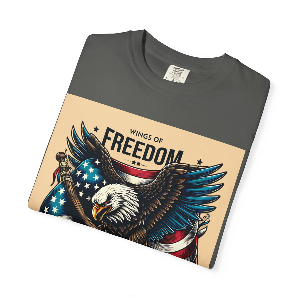Freedom Eagle T-Shirt — Wings of America Patriotic Graphic Tee