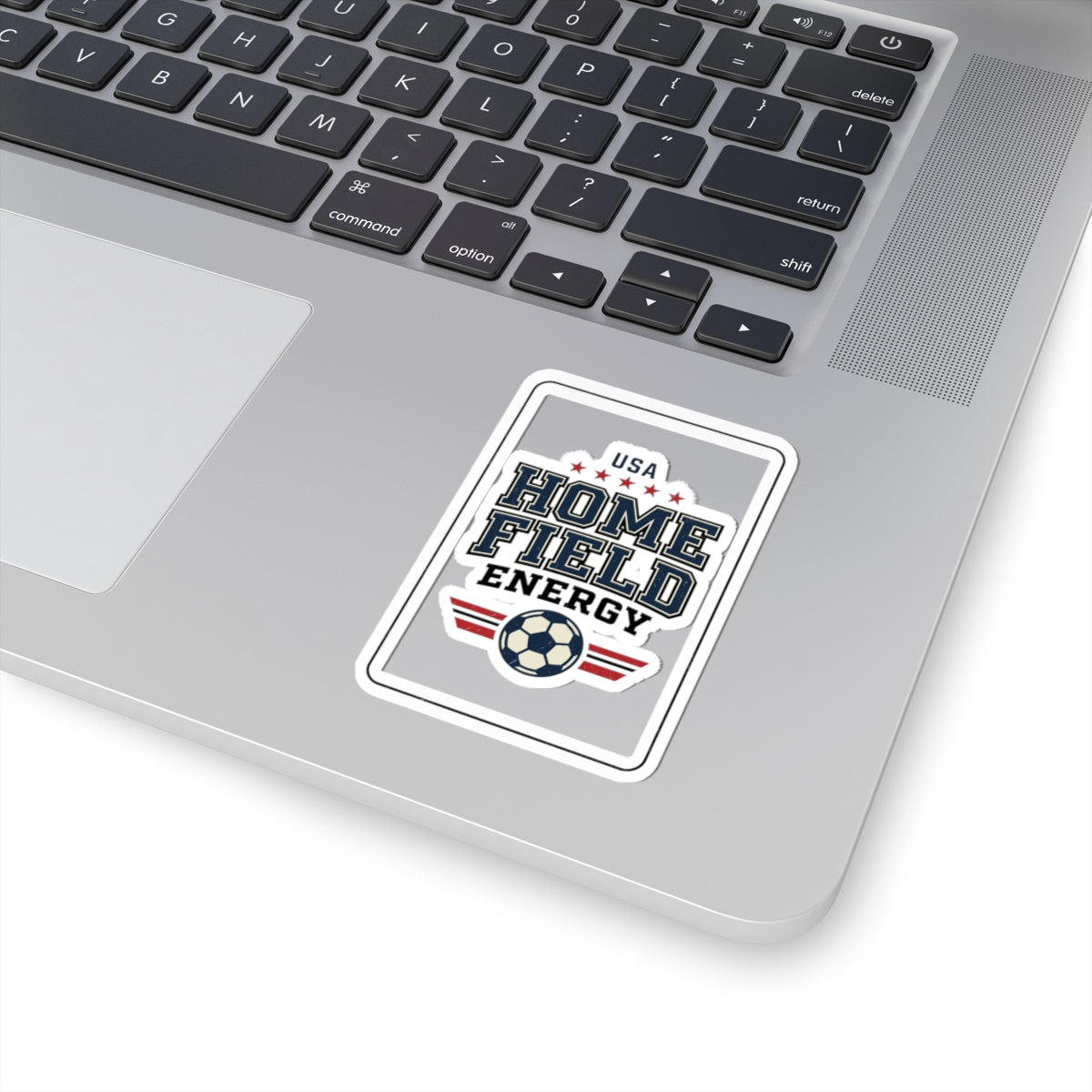 USA Home Field Energy Sticker | Soccer Pride, Red White Blue