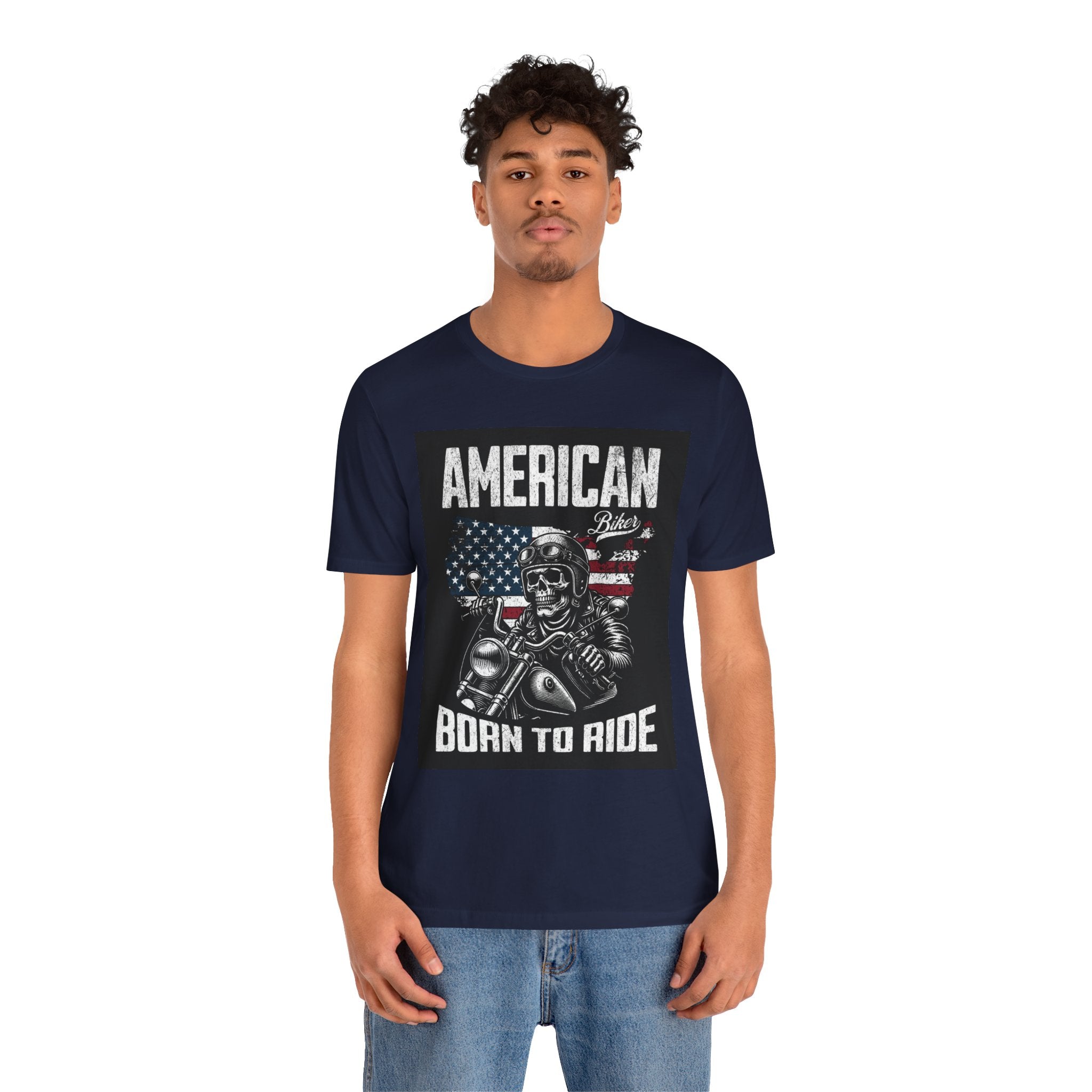 Born to Ride American Biker T-Shirt