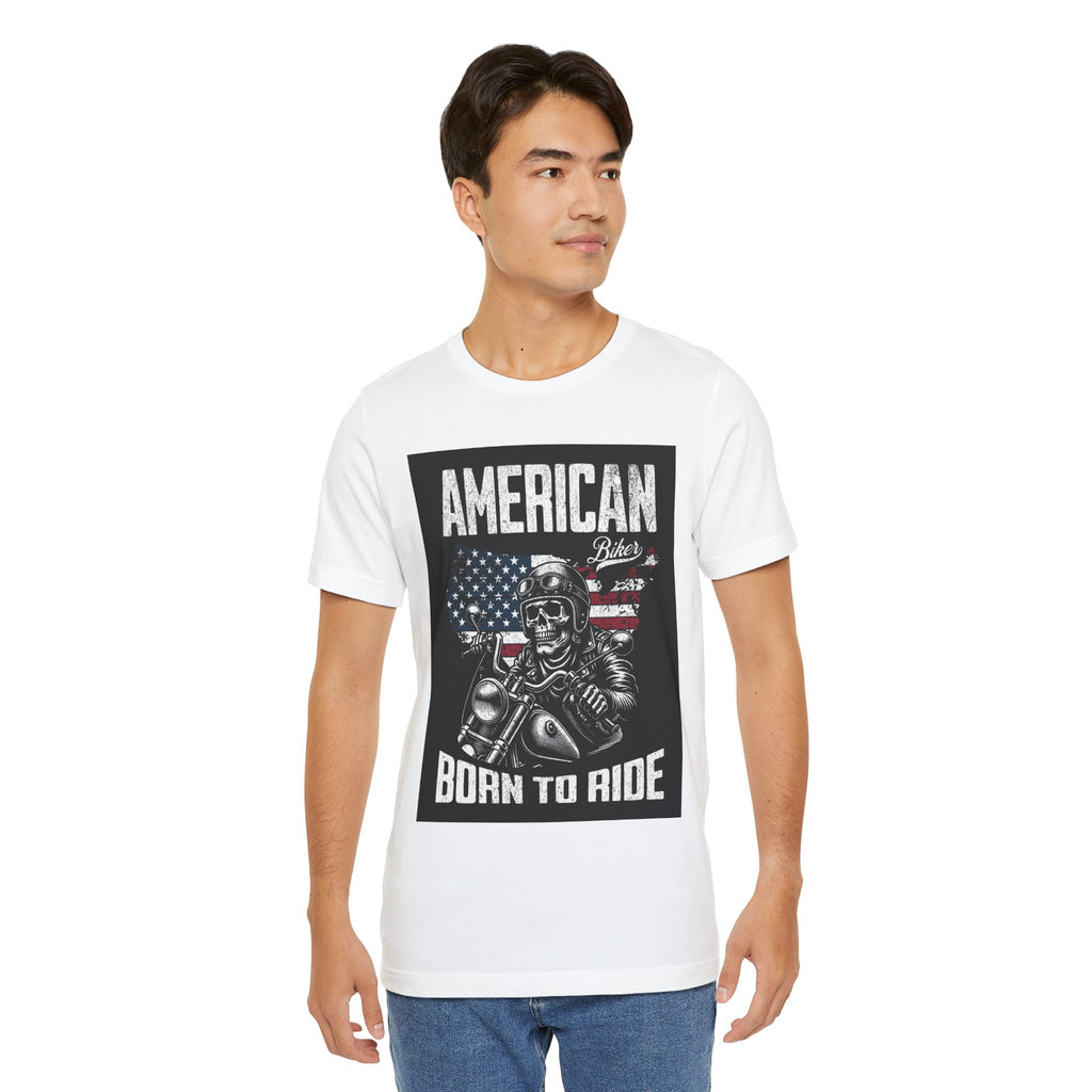 Born to Ride American Biker T-Shirt