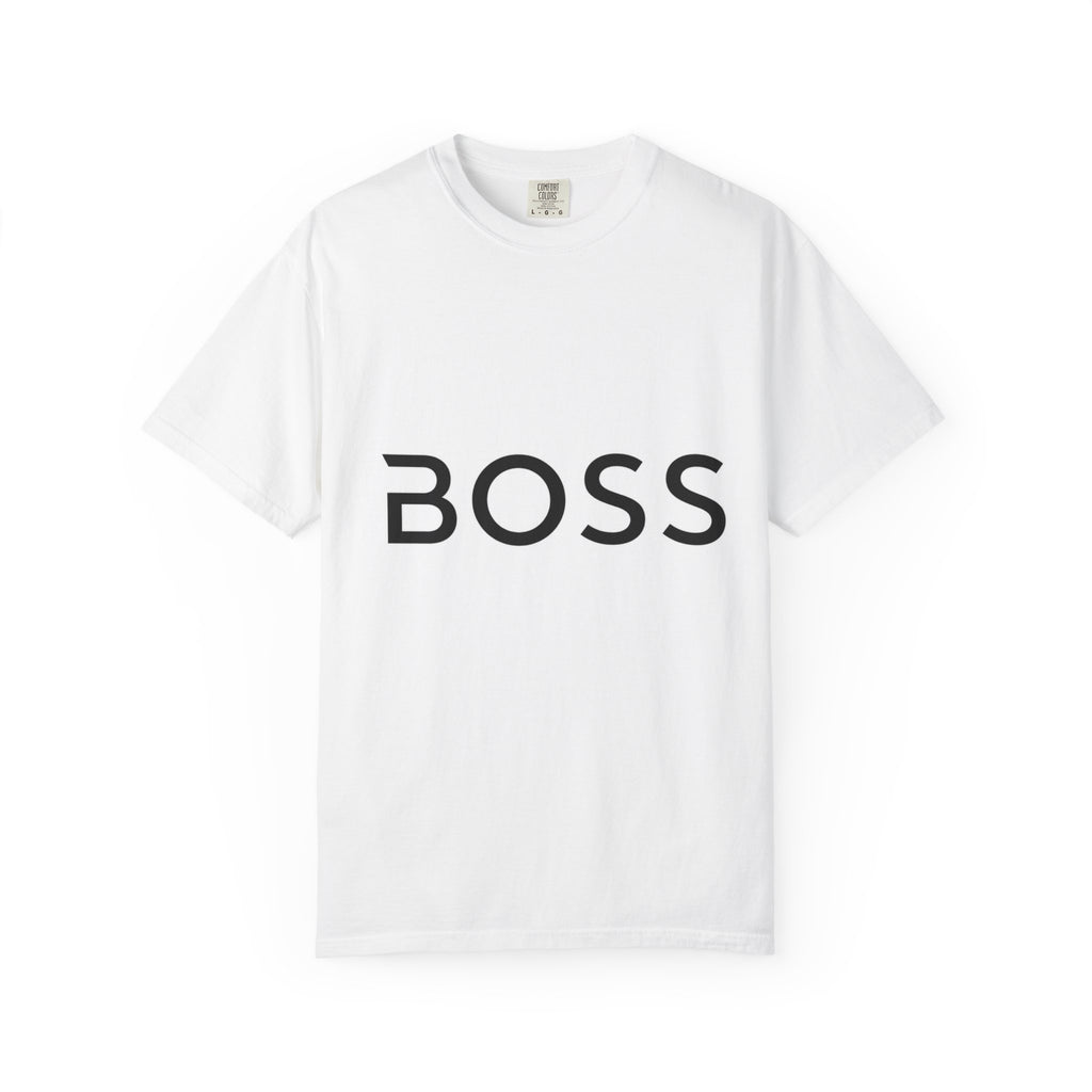 BOSS Graphic T-Shirt — Bold Minimalist Logo Tee for Confident Style