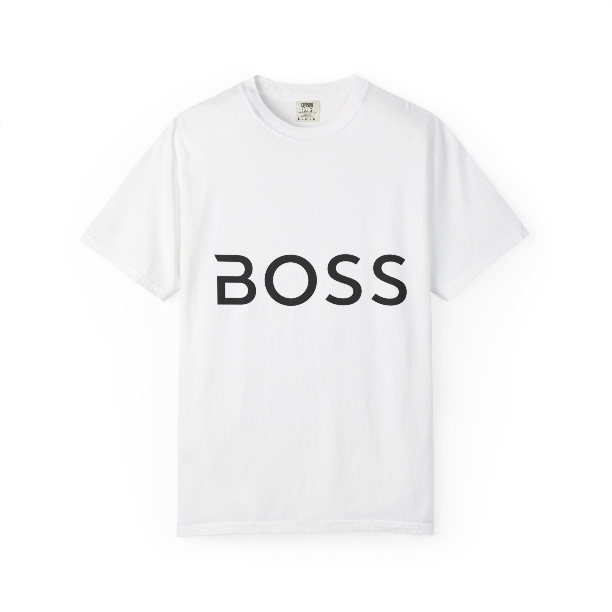 BOSS Graphic T-Shirt — Bold Minimalist Logo Tee for Confident Style