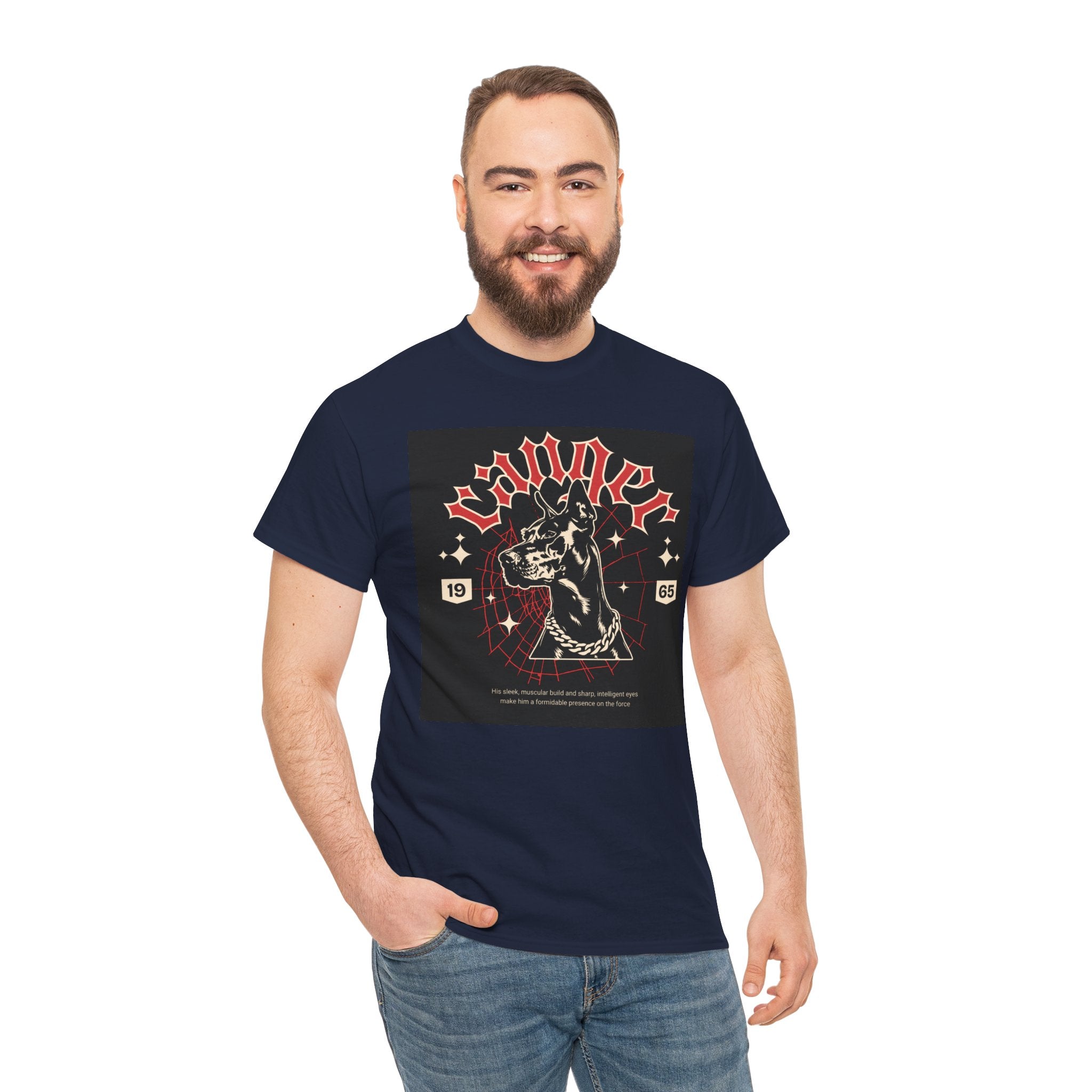 Vintage Gothic Cat Tee — 'Witchery' Retro Occult Graphic T-Shirt