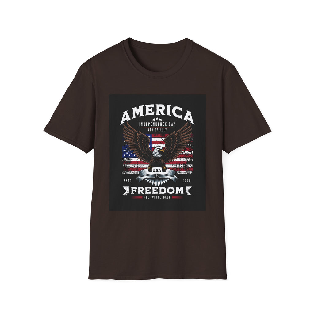 America Eagle T-Shirt — Independence Day Freedom Graphic Tee