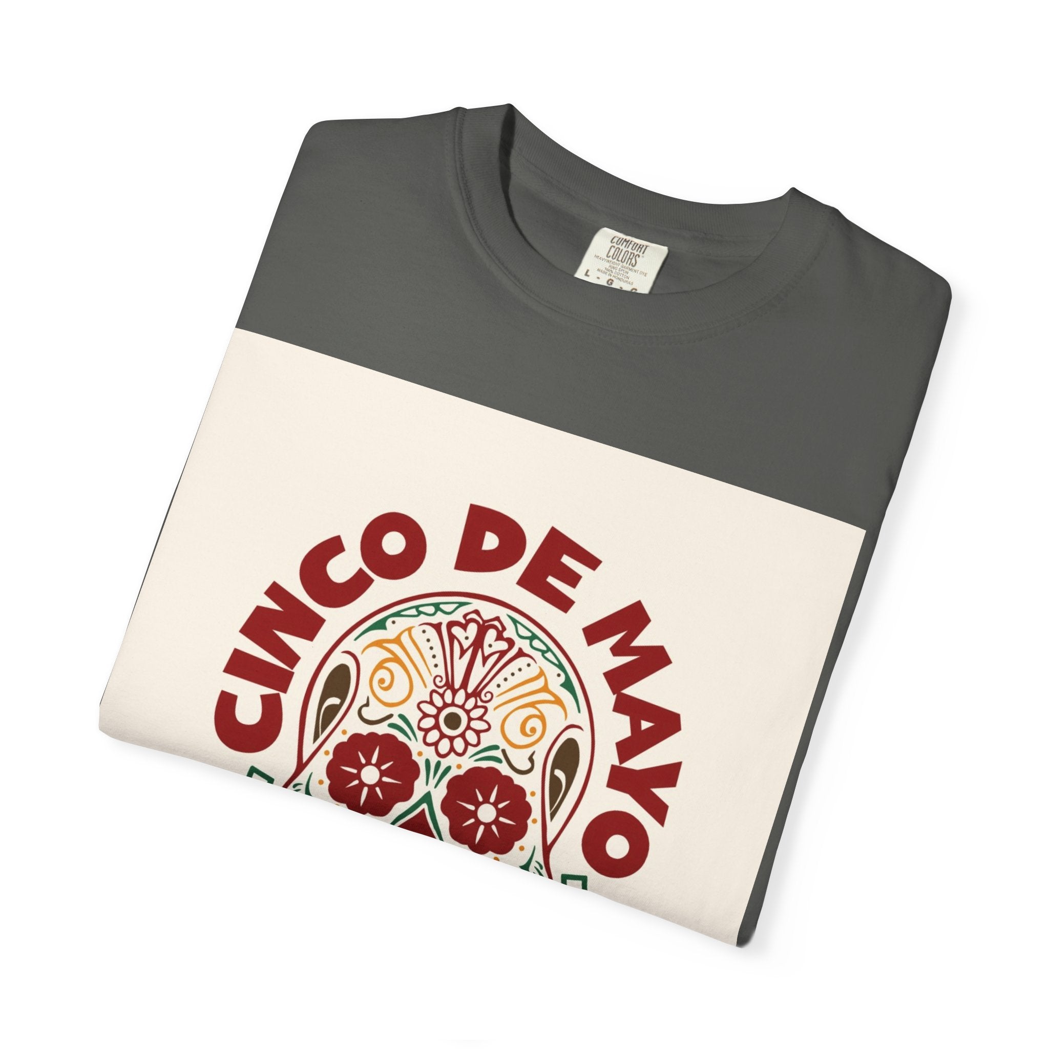 Cinco de Mayo Mexico Sugar Skull T-Shirt