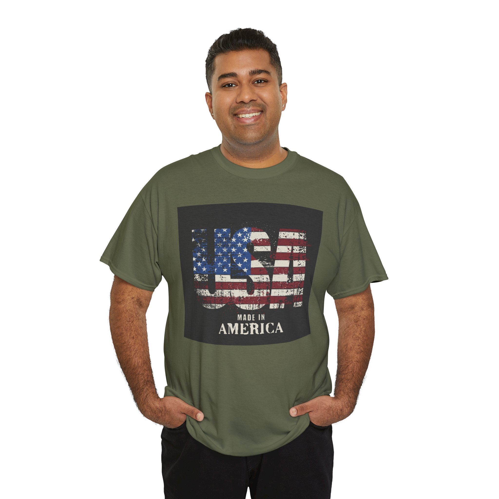 USA Flag 'Made in America' T-Shirt