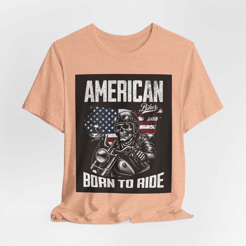Born to Ride American Biker T-Shirt