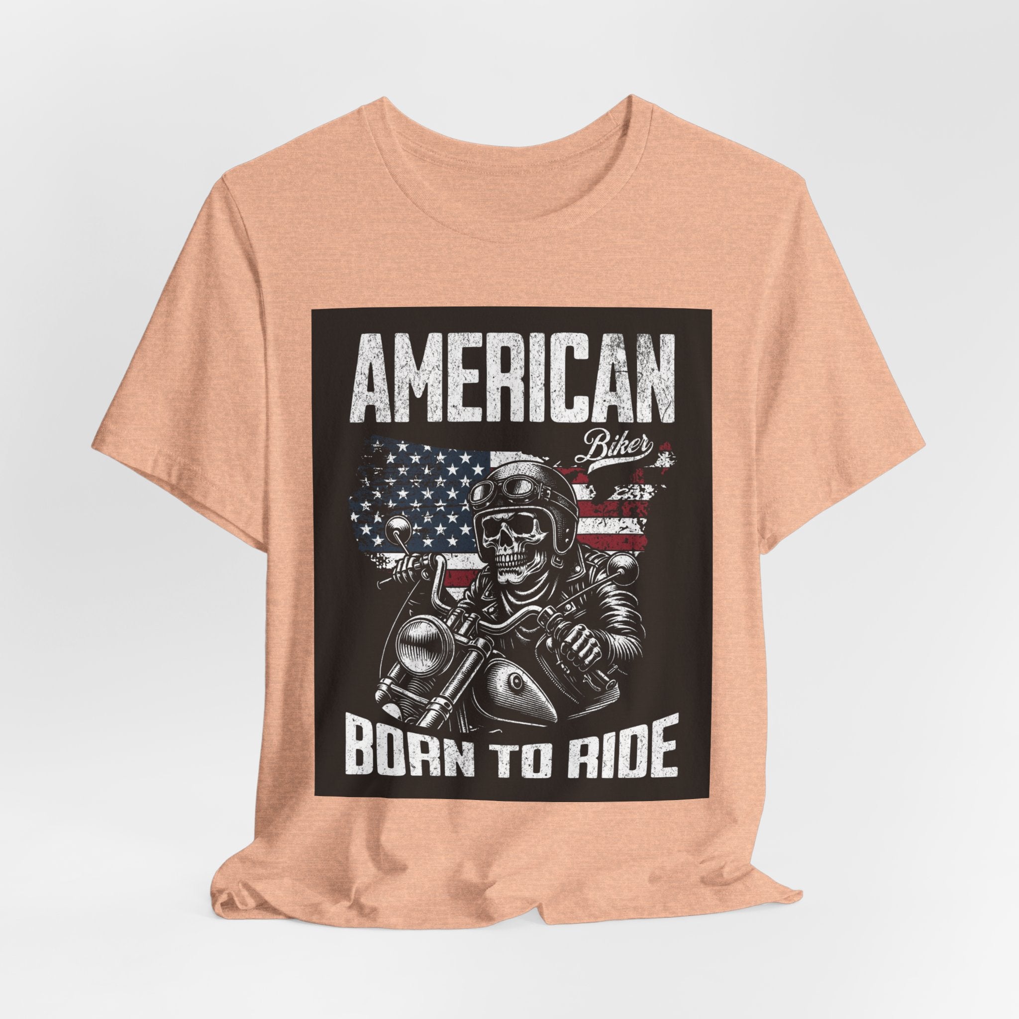 Born to Ride American Biker T-Shirt