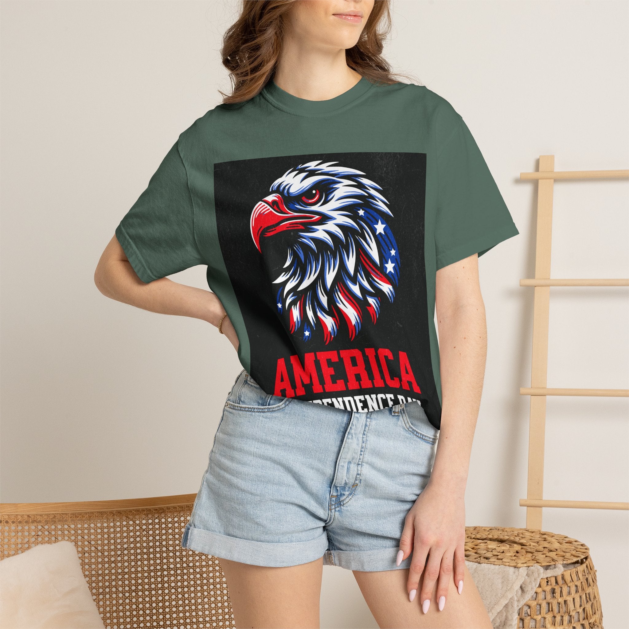 Independence Day Eagle T-Shirt — America 4th of July Patriotic Tee