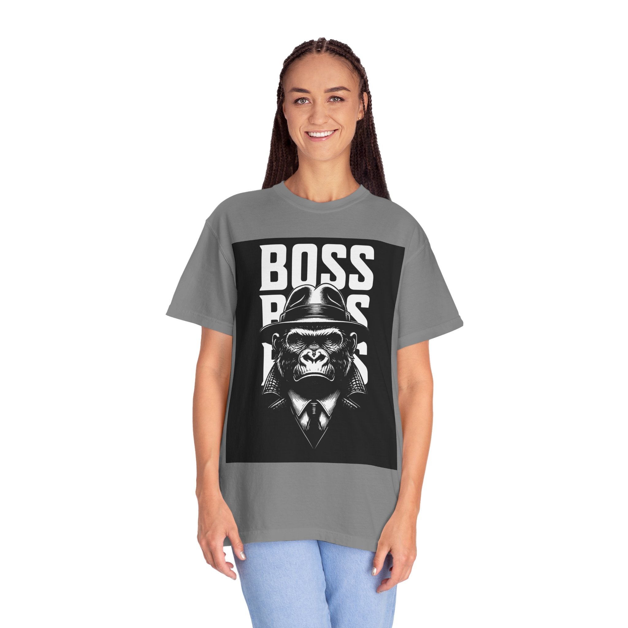 Boss Ape T-Shirt — Graphic "BOSS" Monkey Suit Tee