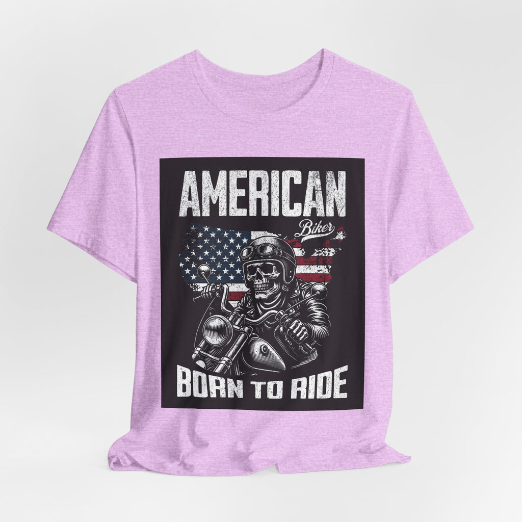 Born to Ride American Biker T-Shirt