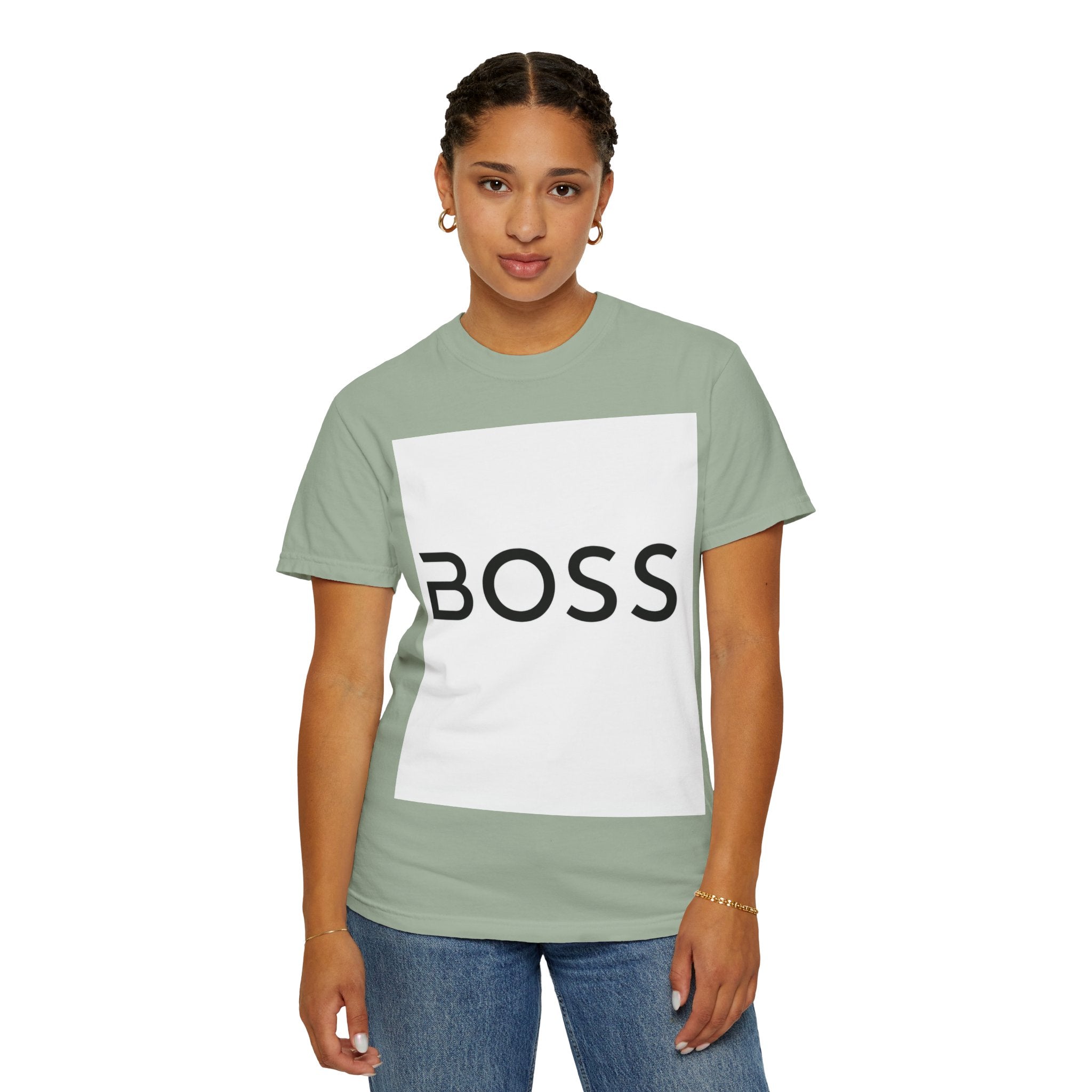BOSS Graphic T-Shirt — Bold Minimalist Logo Tee for Confident Style
