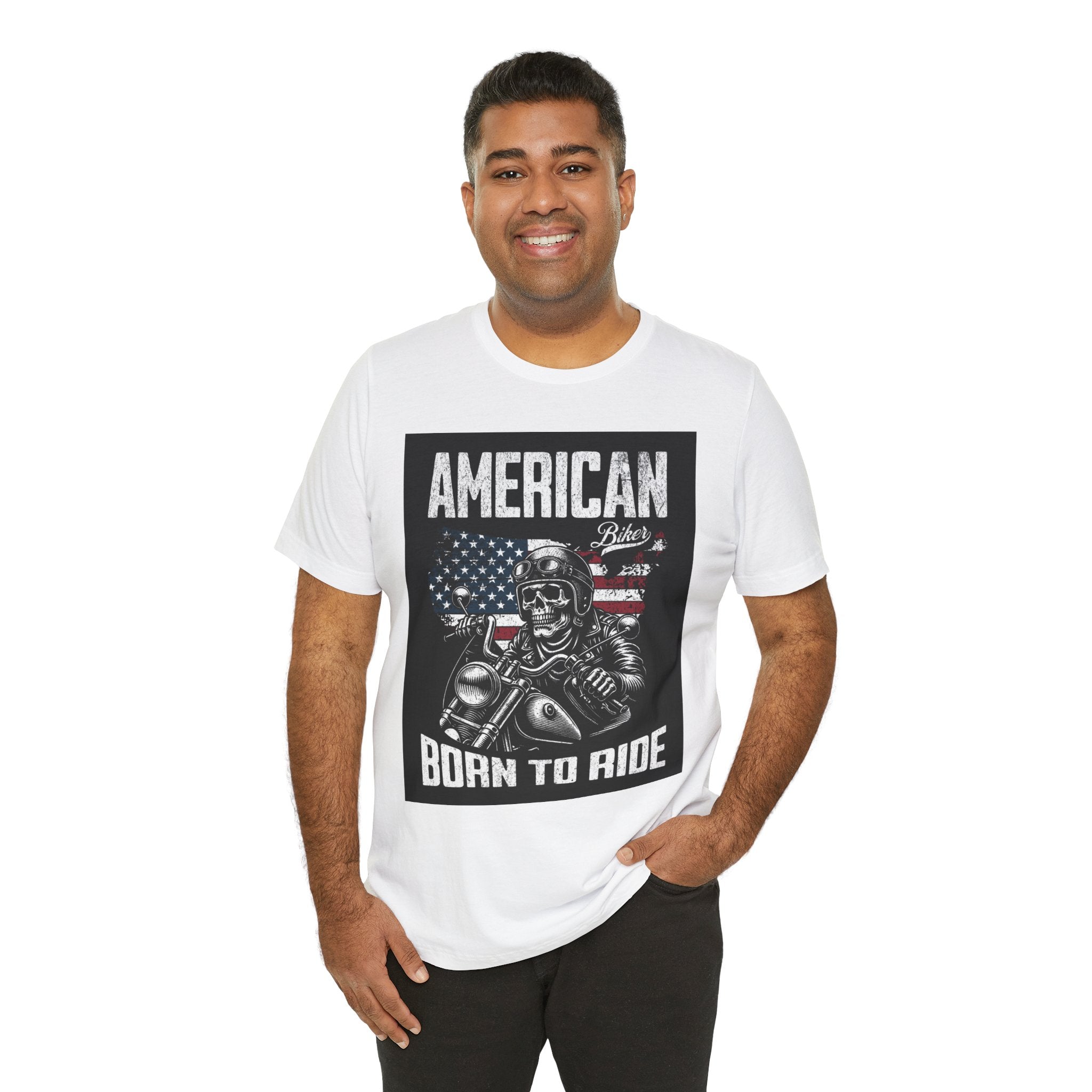 Born to Ride American Biker T-Shirt