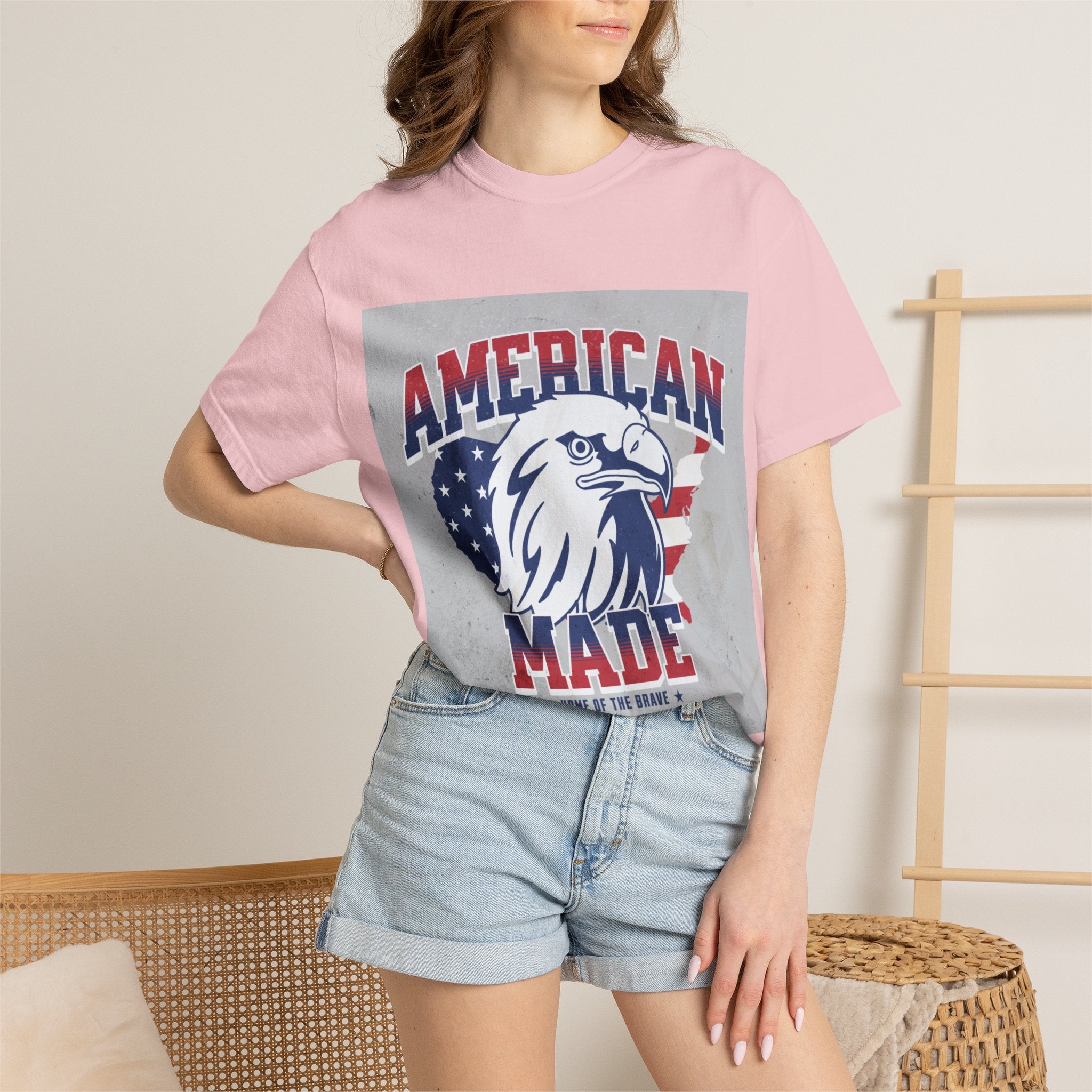 American Made Eagle T-Shirt — Patriotic USA Graphic Tee