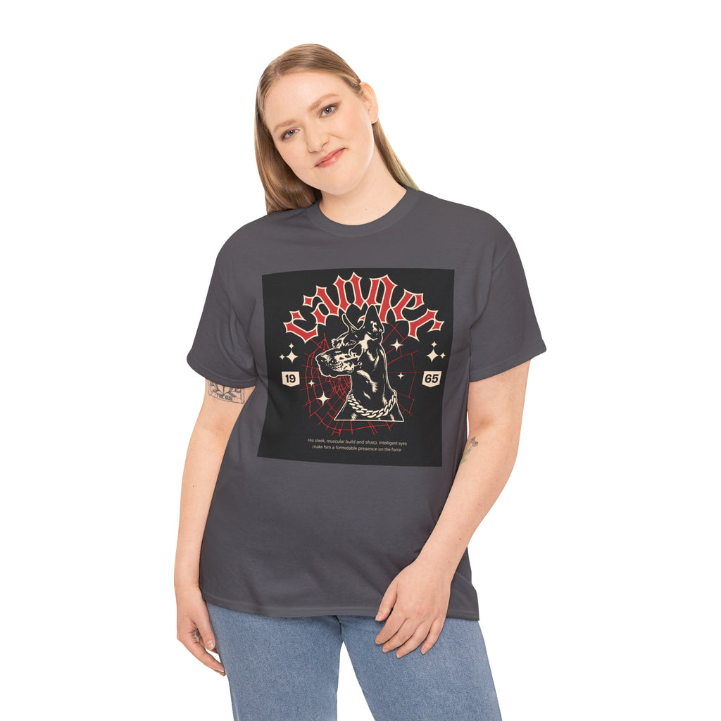 Vintage Gothic Cat Tee — 'Witchery' Retro Occult Graphic T-Shirt