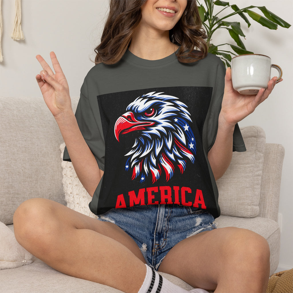Independence Day Eagle T-Shirt — America 4th of July Patriotic Tee