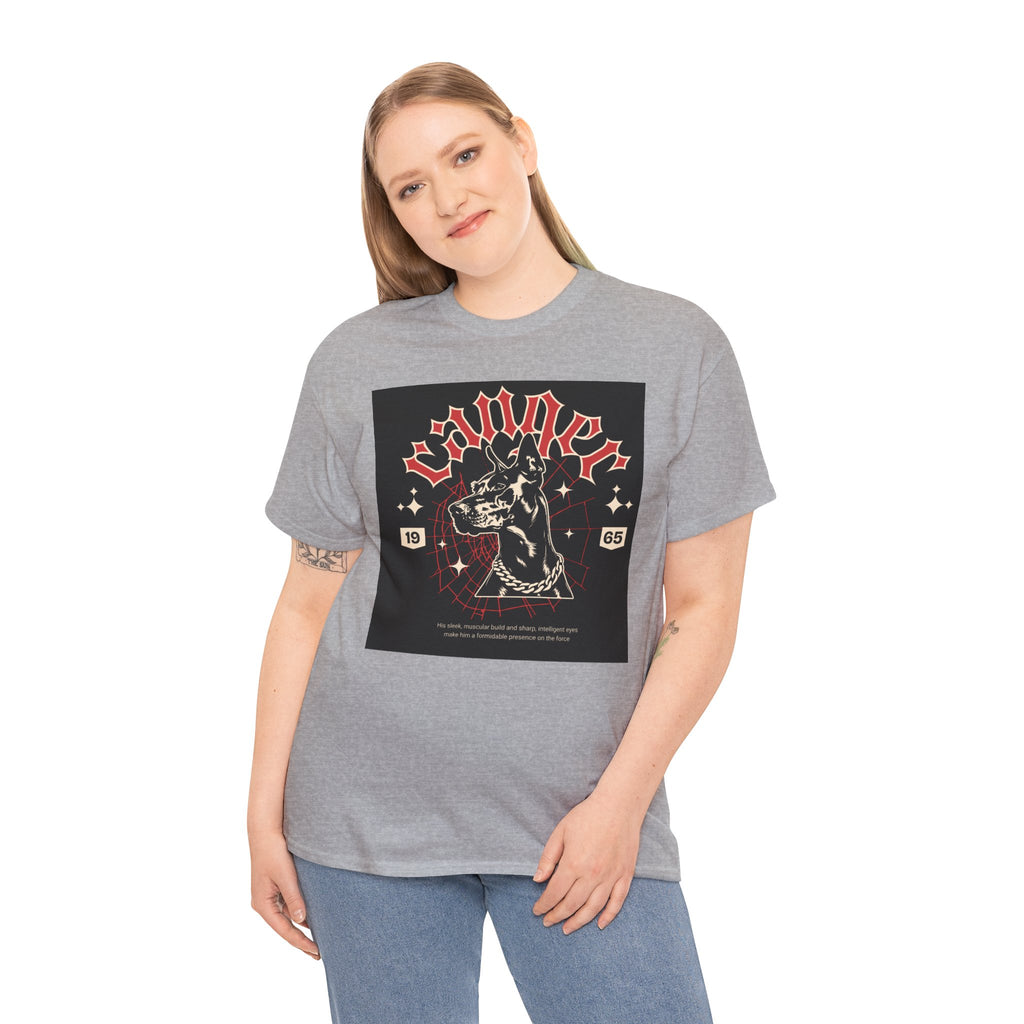 Vintage Gothic Cat Tee — 'Witchery' Retro Occult Graphic T-Shirt