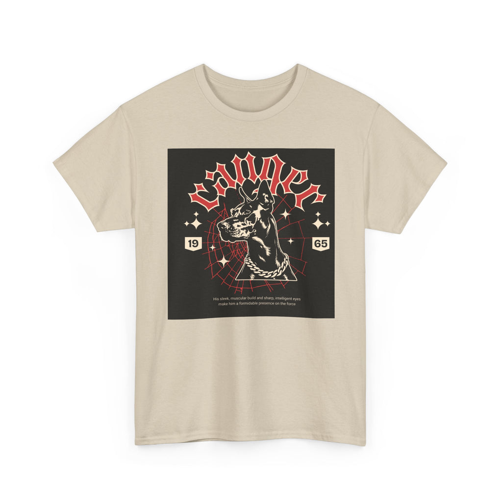 Vintage Gothic Cat Tee — 'Witchery' Retro Occult Graphic T-Shirt