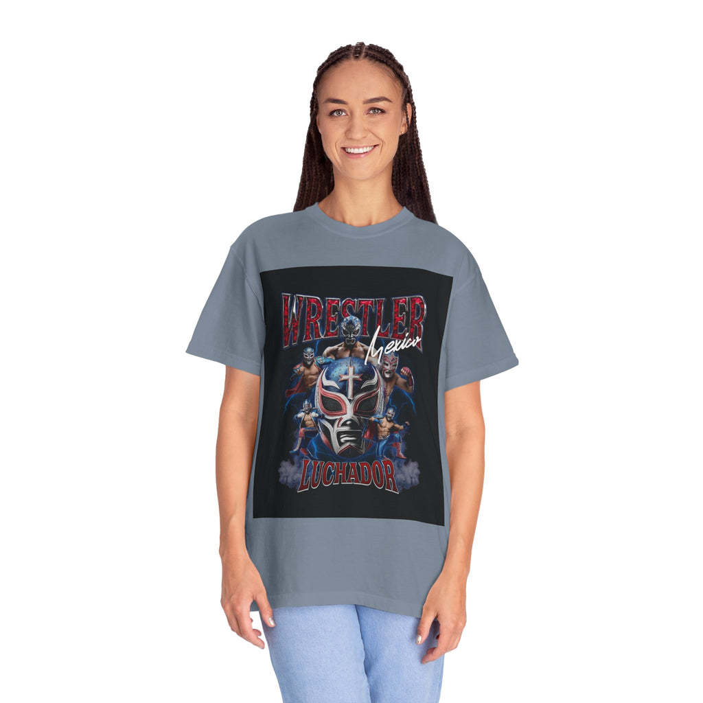 Wrestler Luchador Graphic T-Shirt — Mexican Masked Wrestling Tee