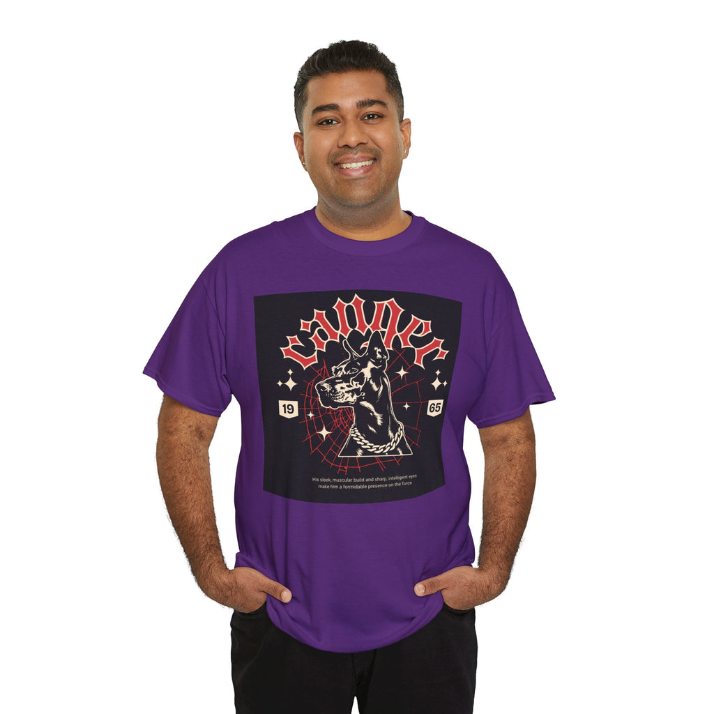 Vintage Gothic Cat Tee — 'Witchery' Retro Occult Graphic T-Shirt
