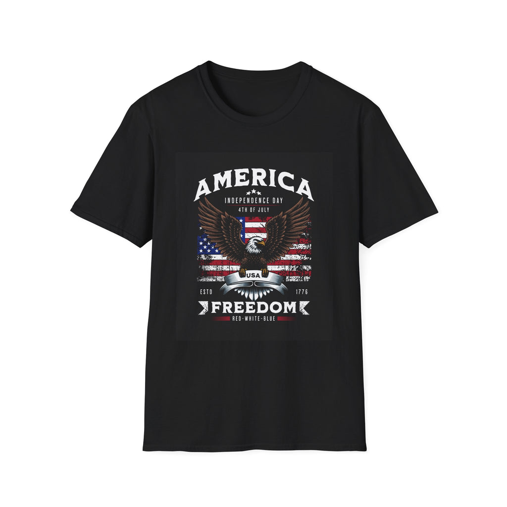 America Eagle T-Shirt — Independence Day Freedom Graphic Tee
