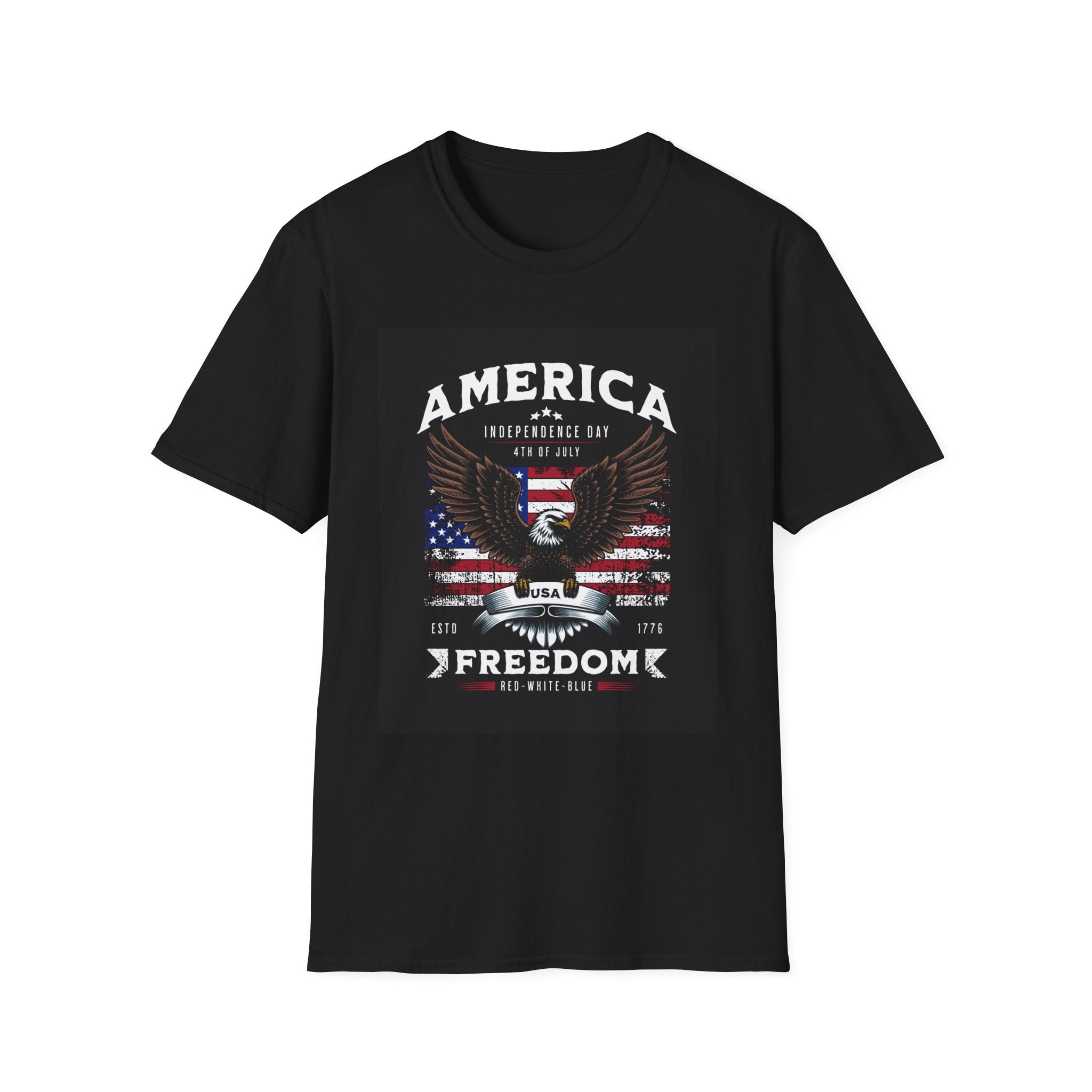 America Eagle T-Shirt — Independence Day Freedom Graphic Tee