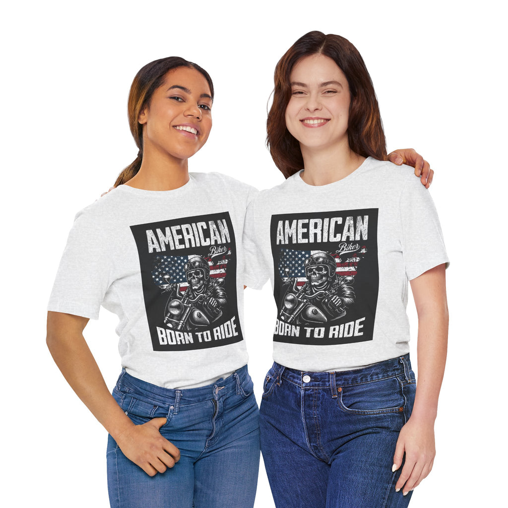 Born to Ride American Biker T-Shirt