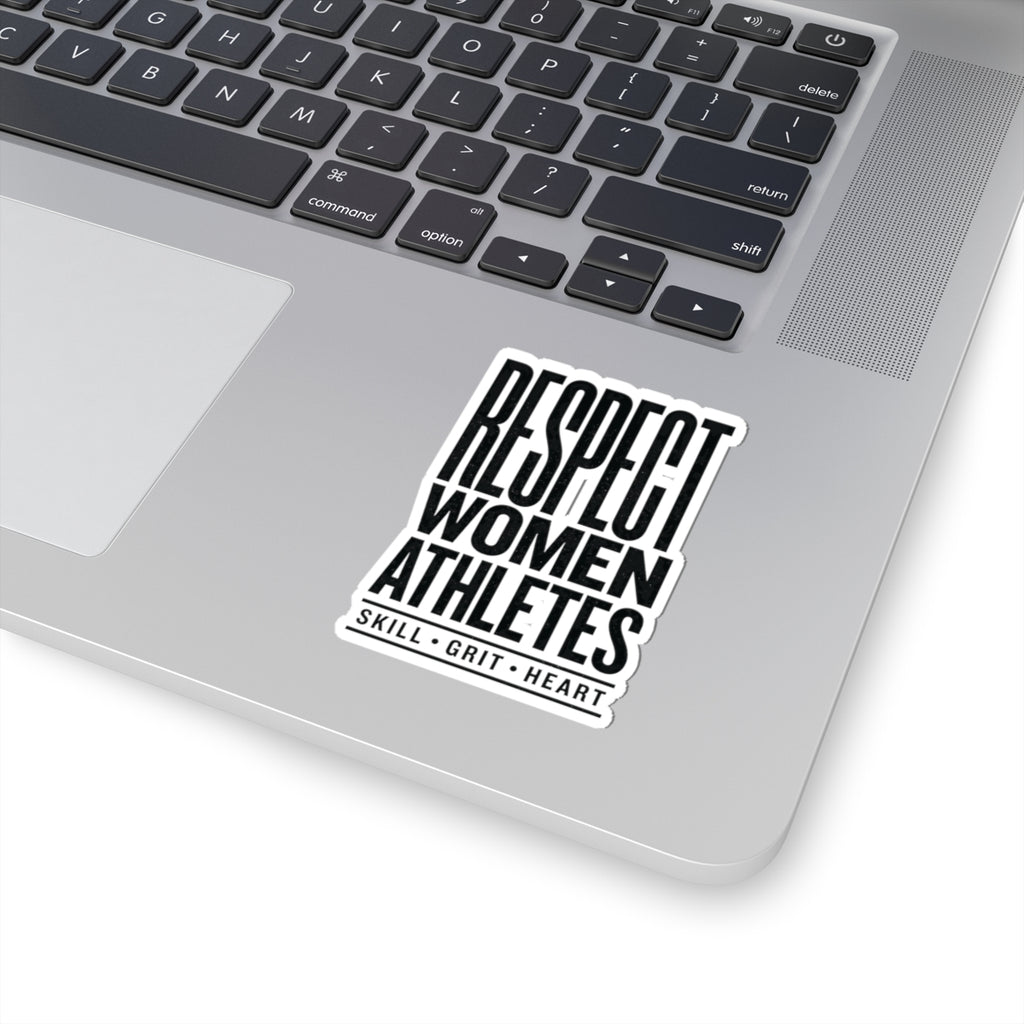 Respect Women Athletes Sticker | Women's Sports Fandom, Athlete Support
