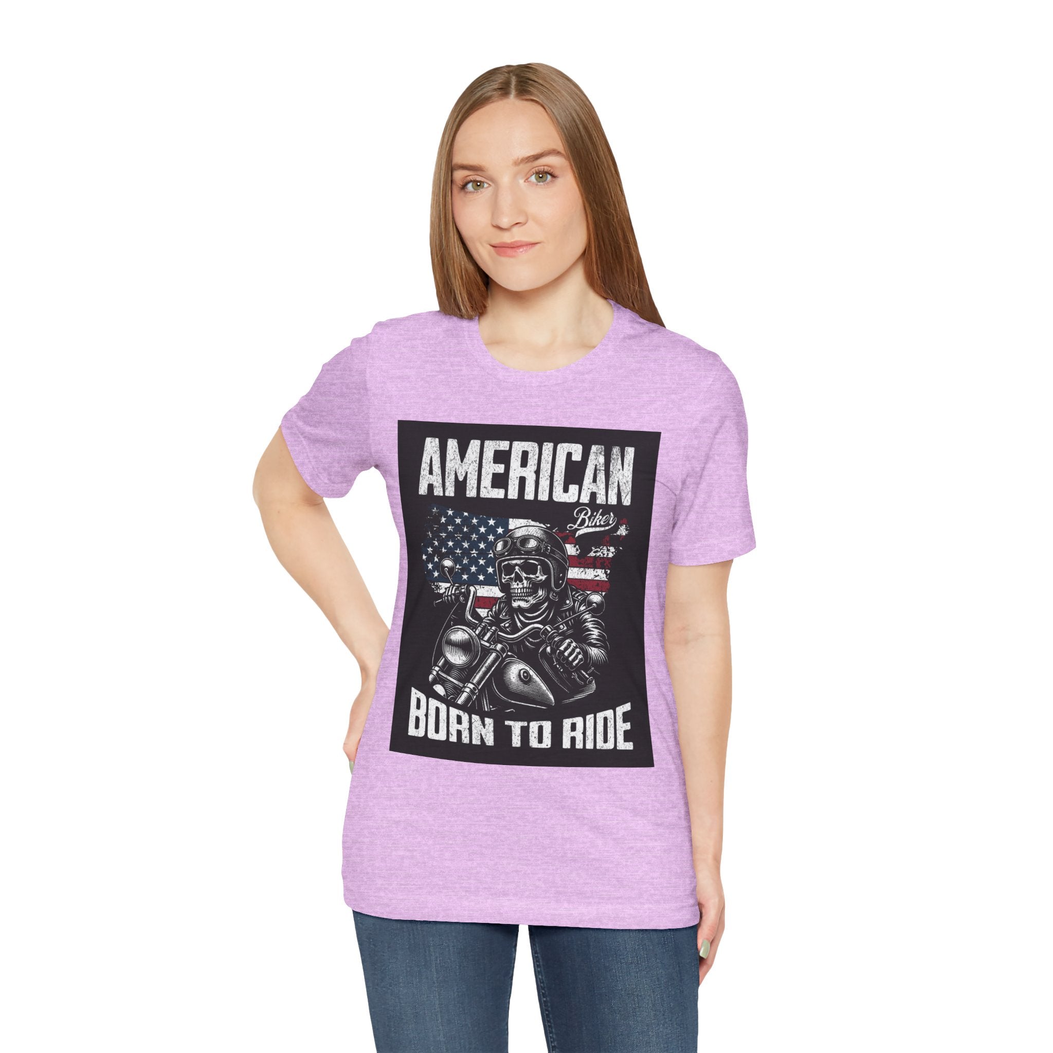 Born to Ride American Biker T-Shirt