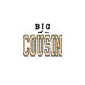 Big Cousin Sticker | Halloween family, spooky name decal