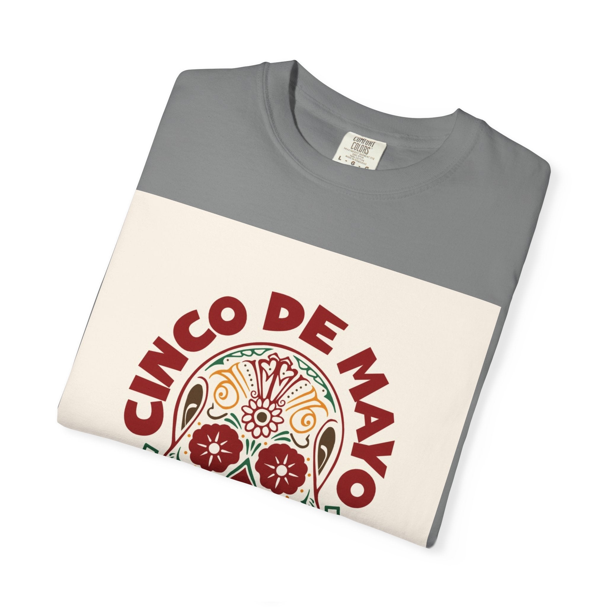Cinco de Mayo Mexico Sugar Skull T-Shirt