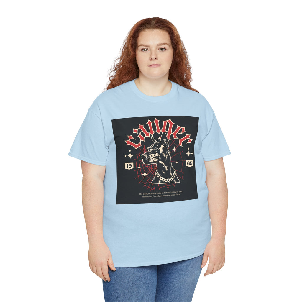 Vintage Gothic Cat Tee — 'Witchery' Retro Occult Graphic T-Shirt