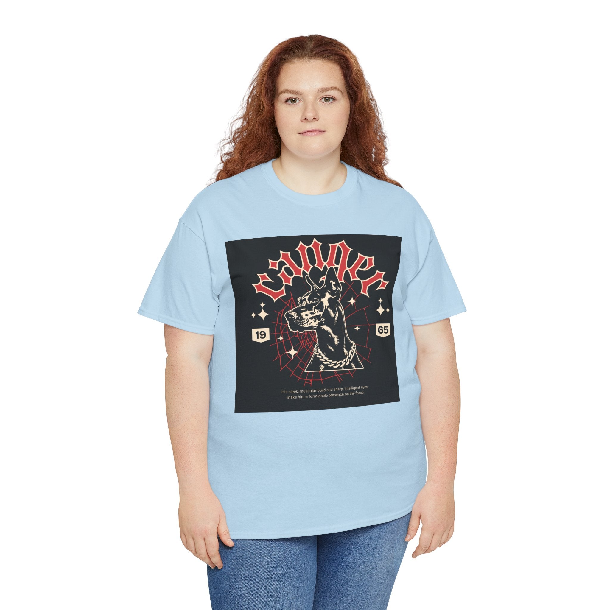 Vintage Gothic Cat Tee — 'Witchery' Retro Occult Graphic T-Shirt