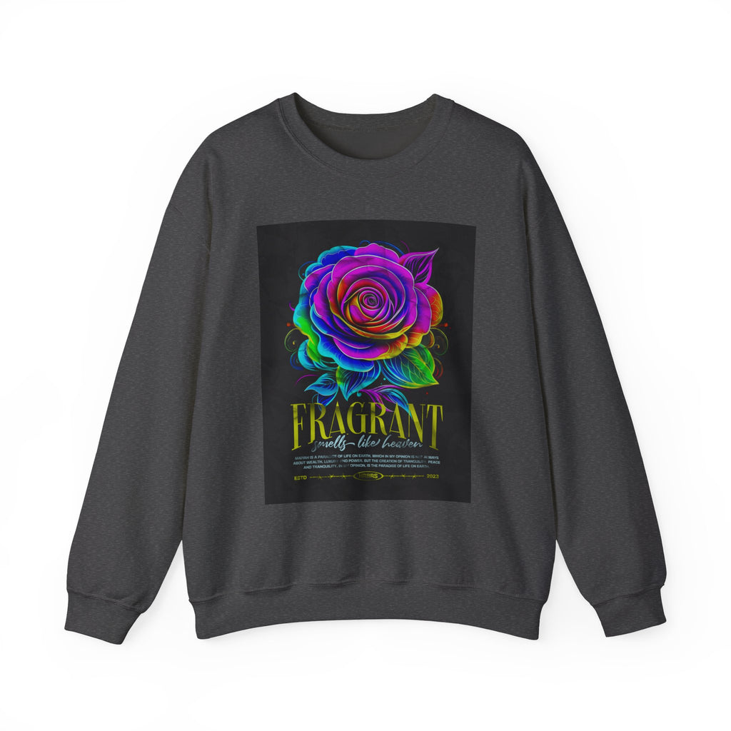 Fluorescent Rose “Fragrant” Crewneck Sweatshirt