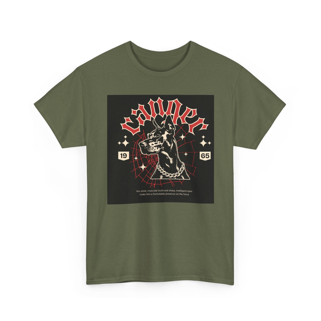 Vintage Gothic Cat Tee — 'Witchery' Retro Occult Graphic T-Shirt