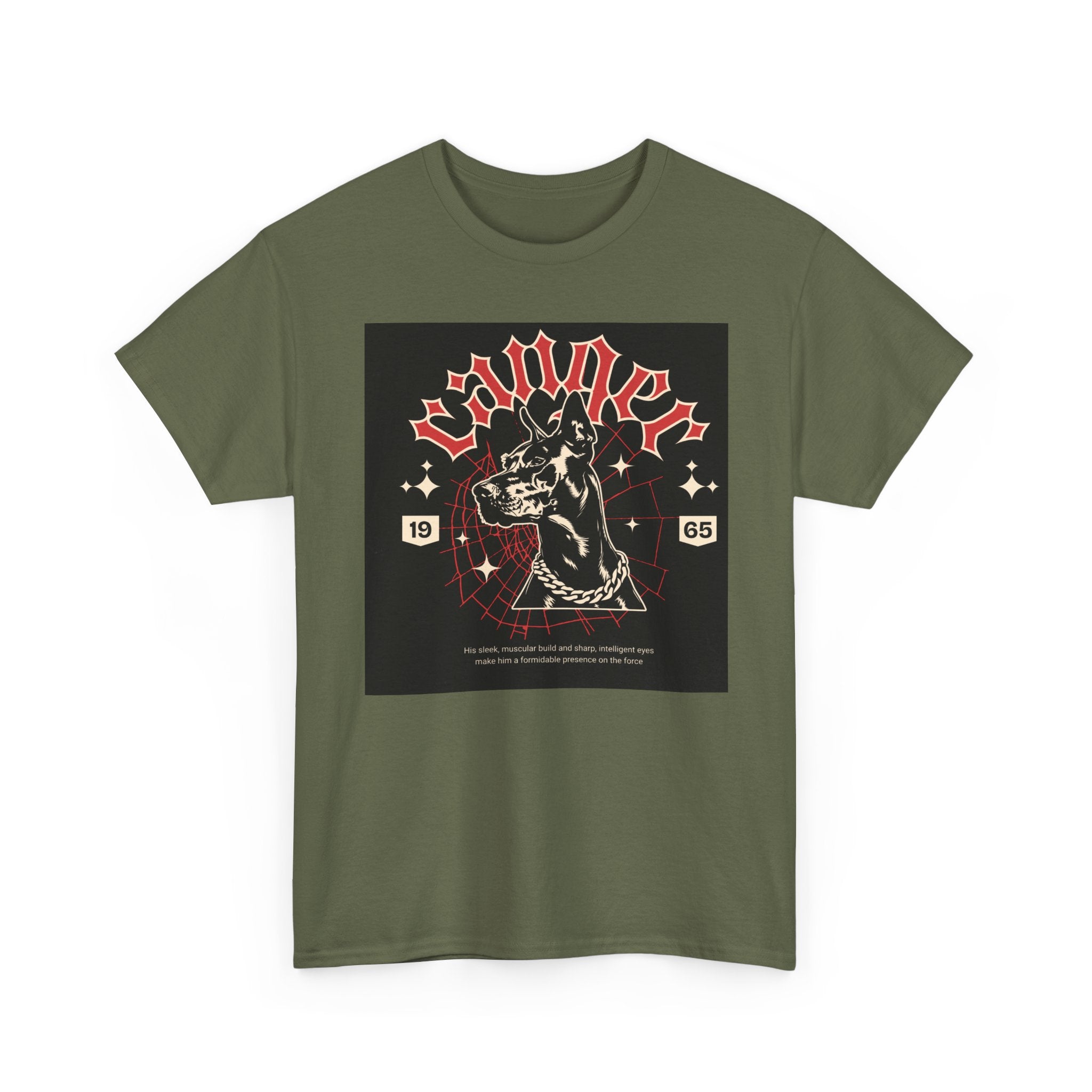 Vintage Gothic Cat Tee — 'Witchery' Retro Occult Graphic T-Shirt