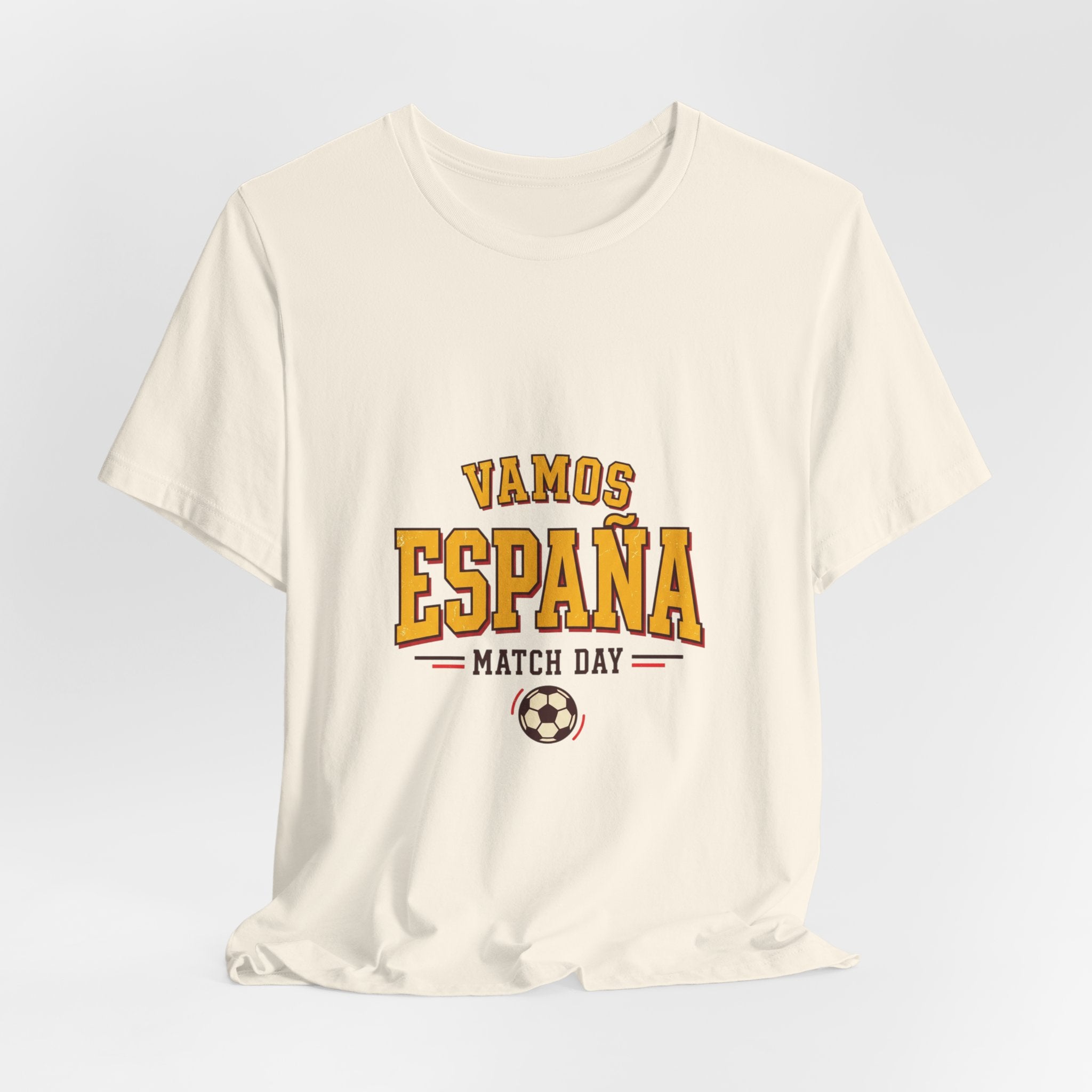 Vamos España Match Day Tee | Spain Soccer Pride, Flag Colors
