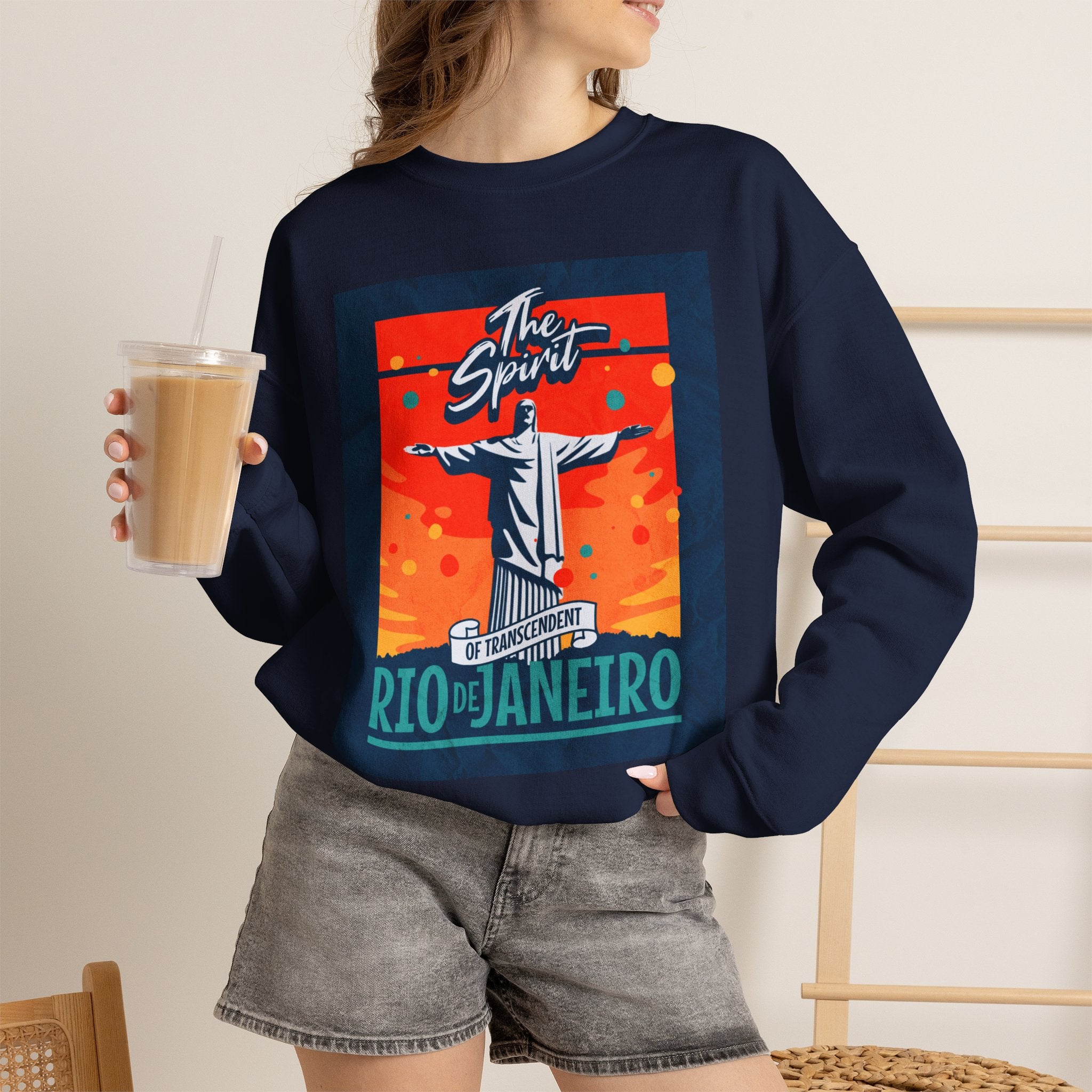 Rio de Janeiro 'The Spirit' Crewneck Sweatshirt