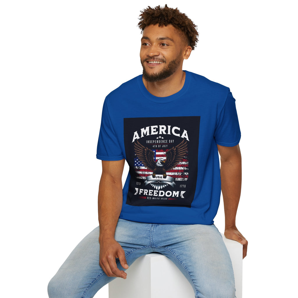 America Eagle T-Shirt — Independence Day Freedom Graphic Tee