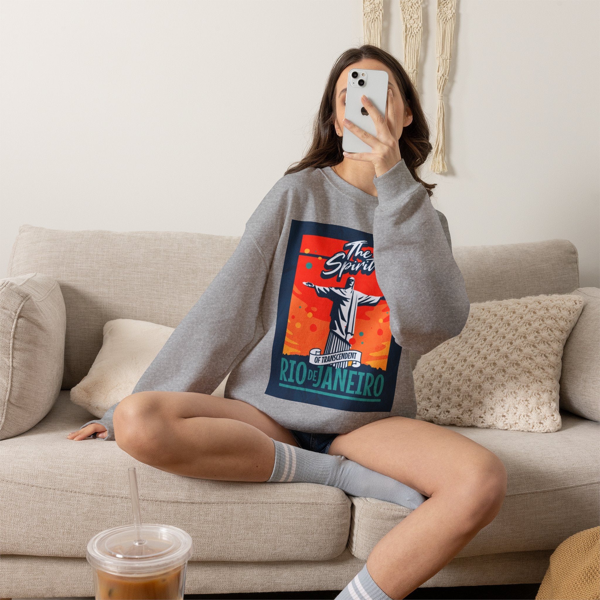 Rio de Janeiro 'The Spirit' Crewneck Sweatshirt