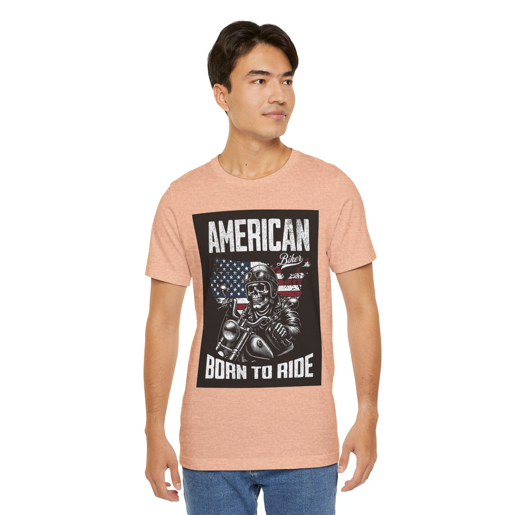 Born to Ride American Biker T-Shirt