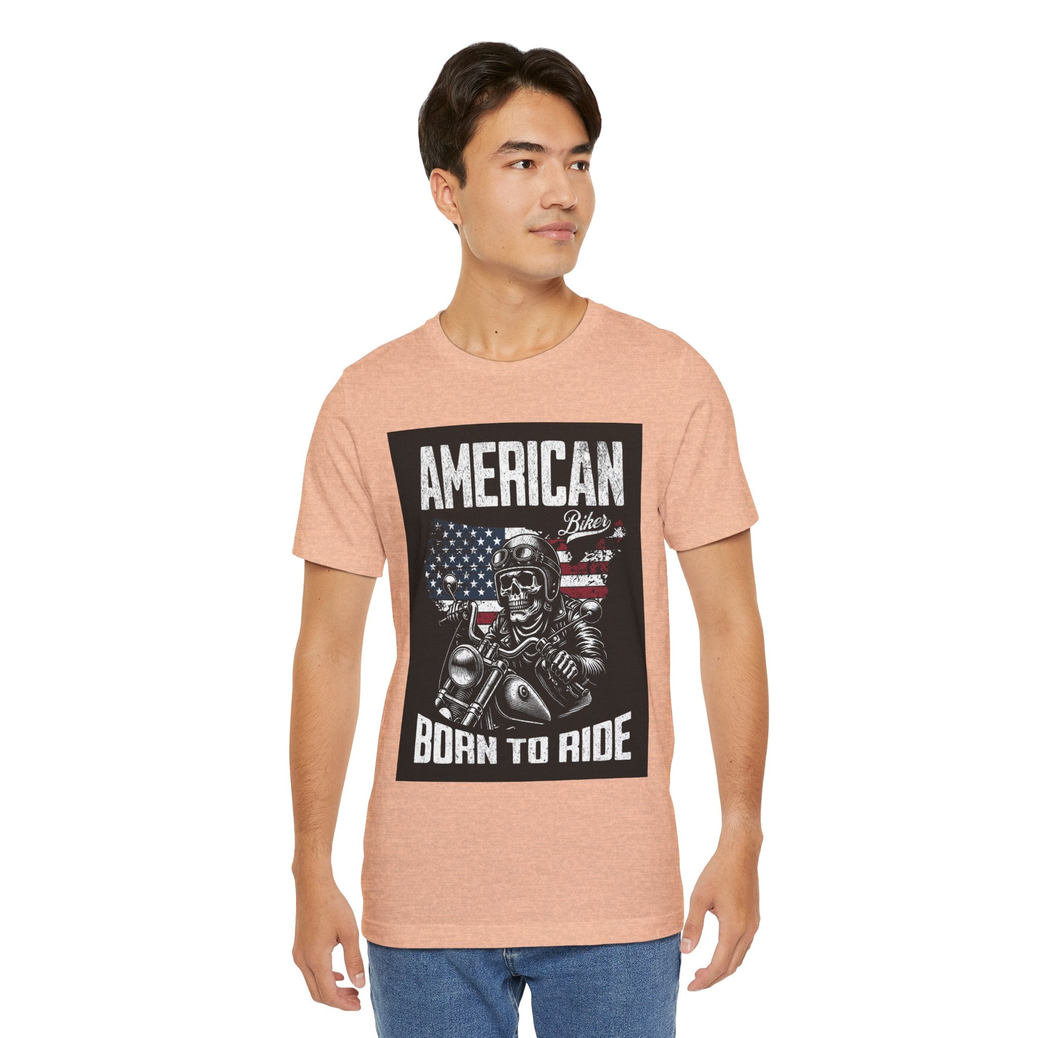 Born to Ride American Biker T-Shirt