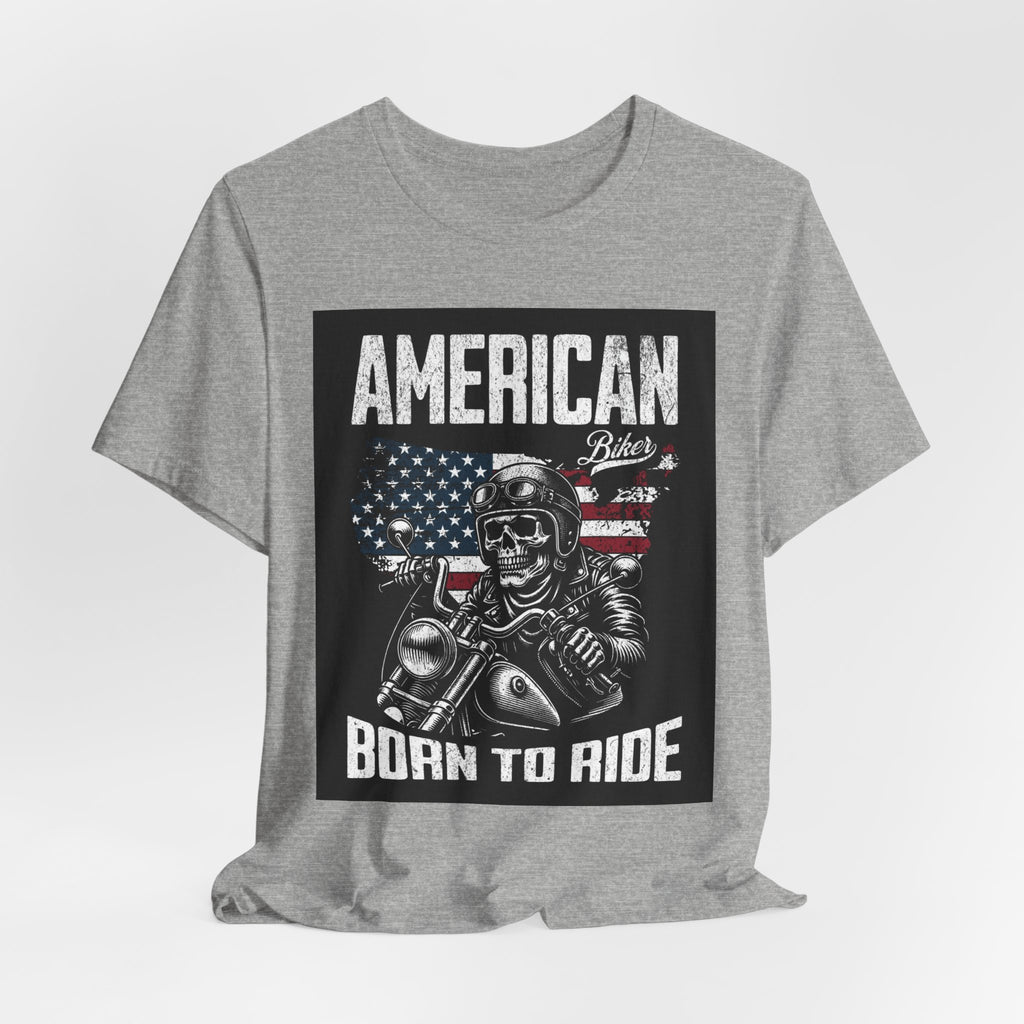 Born to Ride American Biker T-Shirt