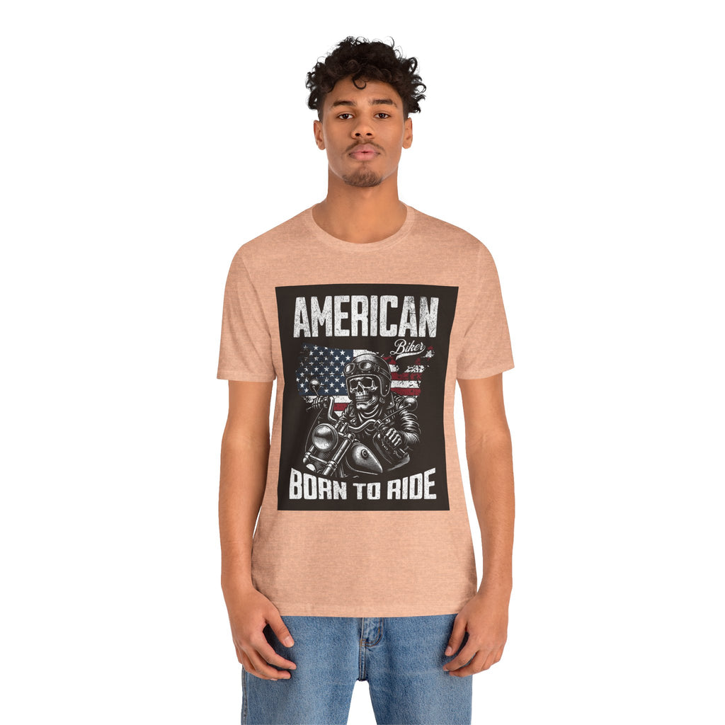 Born to Ride American Biker T-Shirt