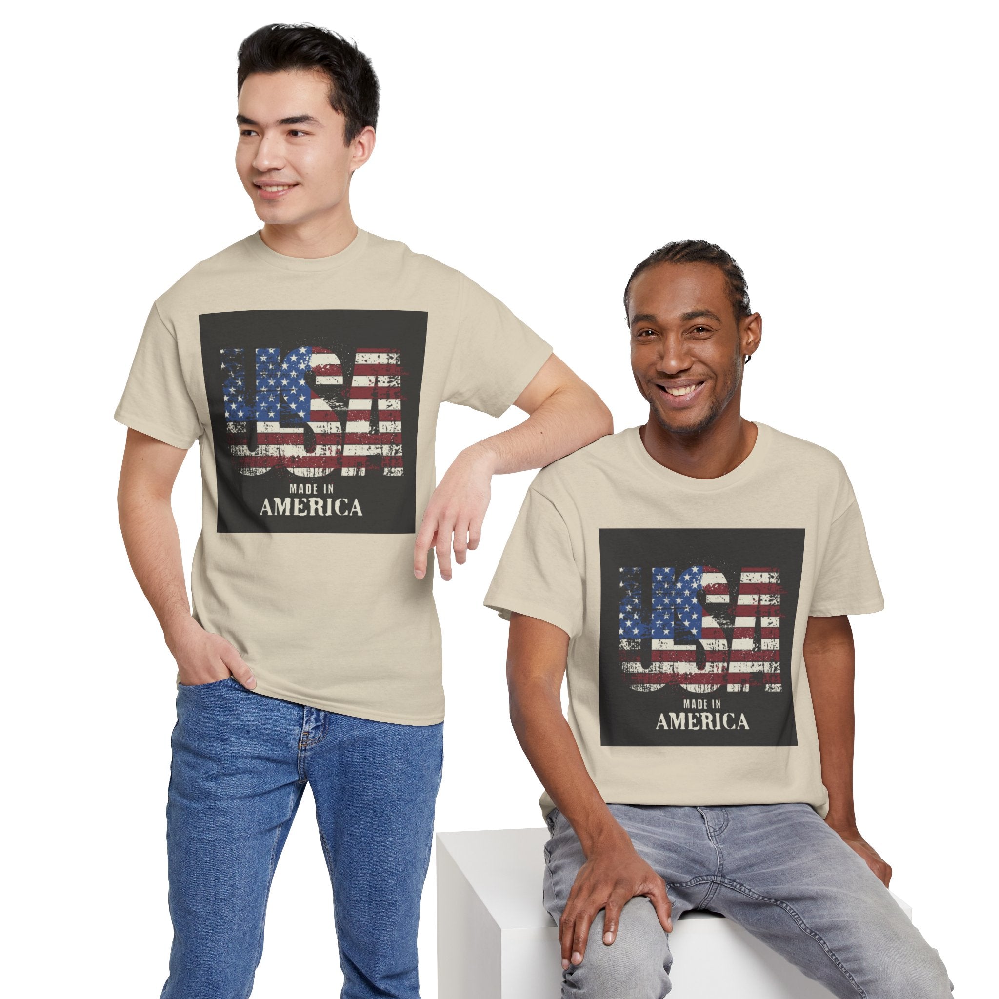 USA Flag 'Made in America' T-Shirt